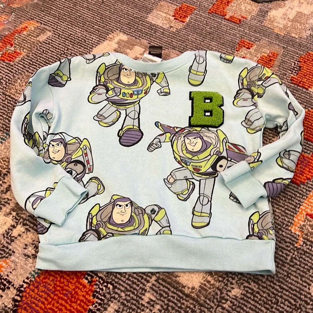 Disney toy story buzz 5t sweater